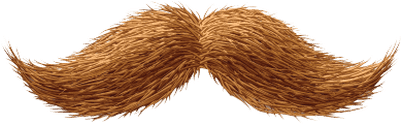 Ginger Moustache - Ginger Moustache Transparent Background (400x400), Png Download