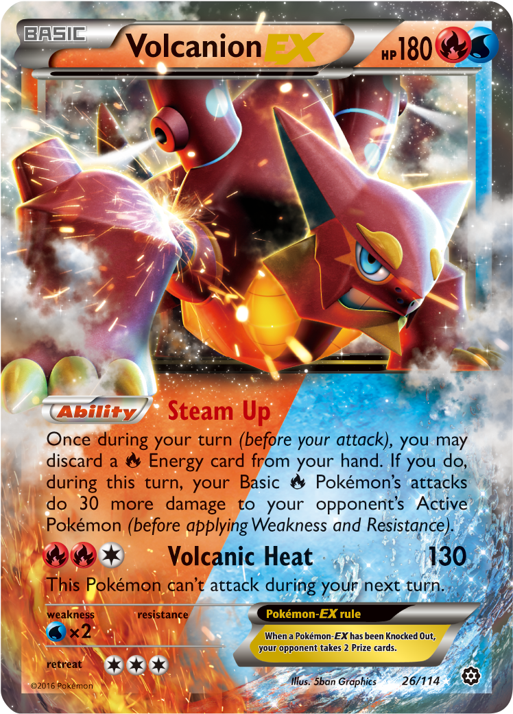 Xy Steam Siege Launches August 3rd - Pokémon The Movie: Volcanion And The Mechanical Marvel (819x1114), Png Download