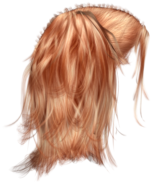 Peluca Fondo Transparente (514x648), Png Download