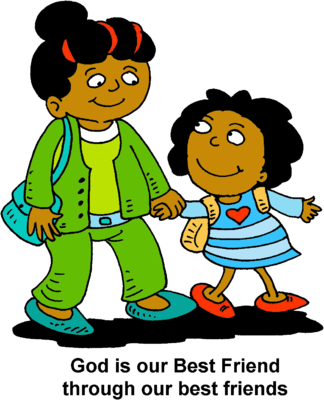 Friends Clipart Bff - Mother And Girl Walking Clip Art (324x400), Png Download