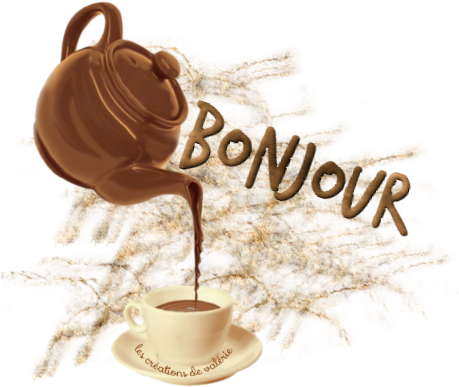 Bonjour - Tubes Chocolats Pour Creation (458x400), Png Download