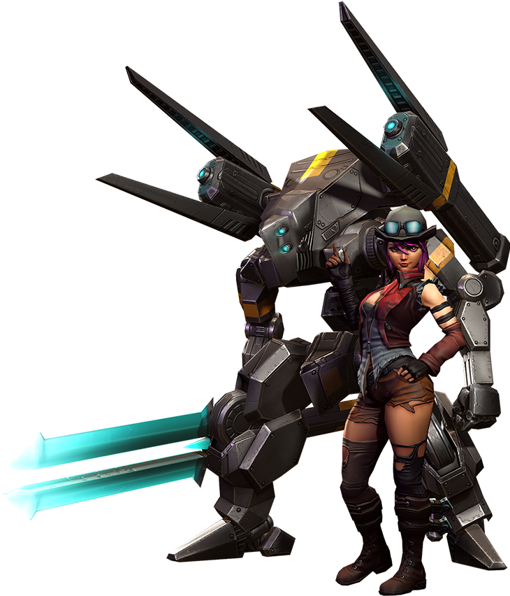 Joule - Vainglory Heroes Png Joule (729x1200), Png Download