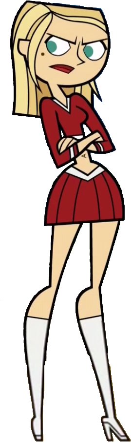 Amy Looking - Total Drama (386x918), Png Download