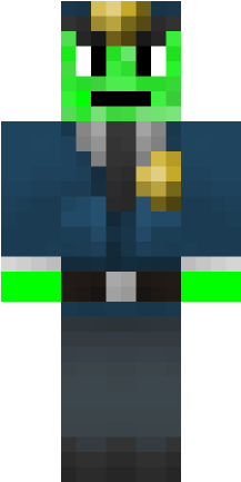 Alpha User - Fnaf Minecraft Skins Night Guard (432x432), Png Download