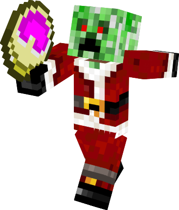 If One Of Your Presents Has A Creeper Face Wrapping, - Fictional Character (366x429), Png Download