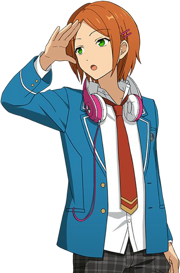 Hinata Aoi Full Render - Wiki (372x562), Png Download