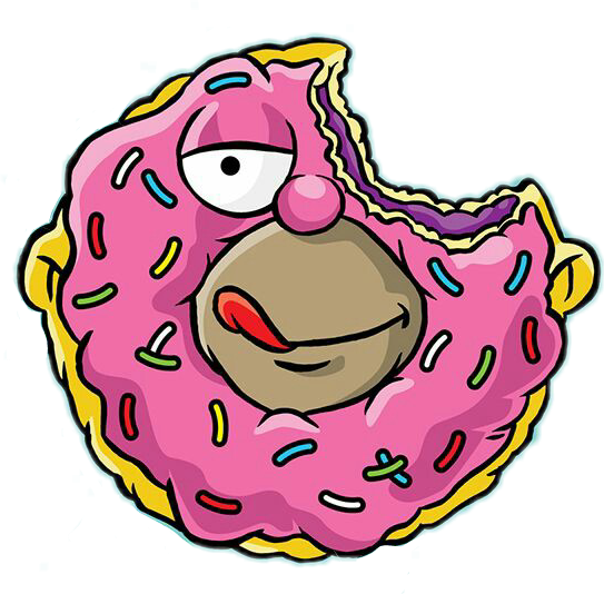 Harajuku Lapel Badge Pin Acrylic Brooches Small Cute (543x534), Png Download