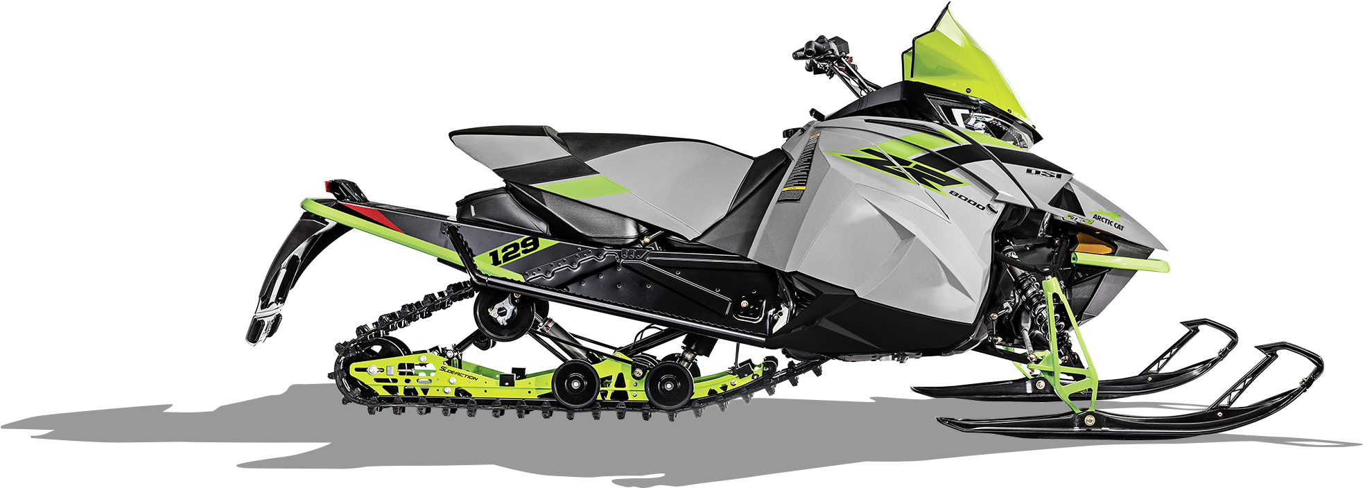 2018 Zr 8000 Sno Pro Es Early Release - 2018 Arctic Cat Zr 8000 (2000x966), Png Download