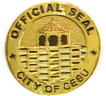 Official Seal City Of Cebu Gold Seal 20mm - Cebu (480x480), Png Download