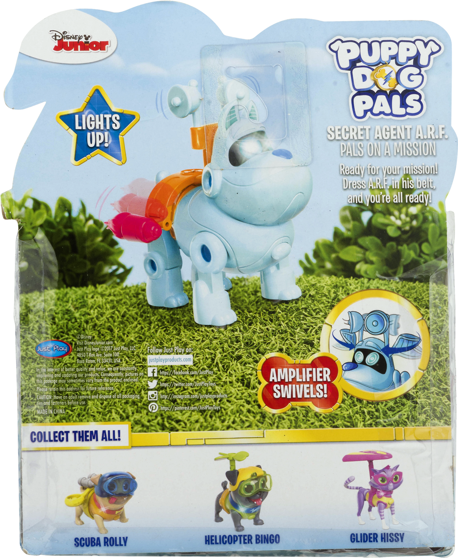 Puppy Dog Pals Light Up Pals On A Mission - World Of Reading: Puppy Dog Pals: Ice, Ice, Puggy (1800x1800), Png Download