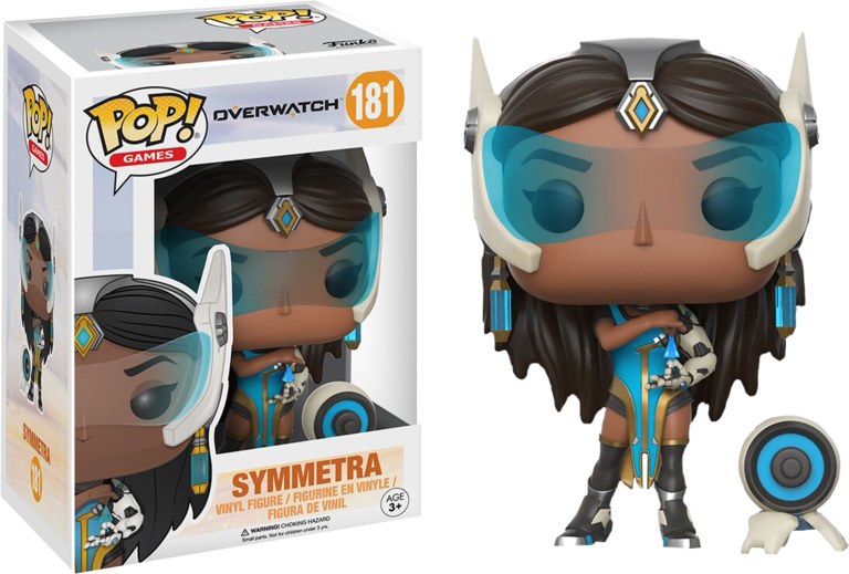 Symmetra Pop Vinyl Figure - Funko Overwatch (768x519), Png Download