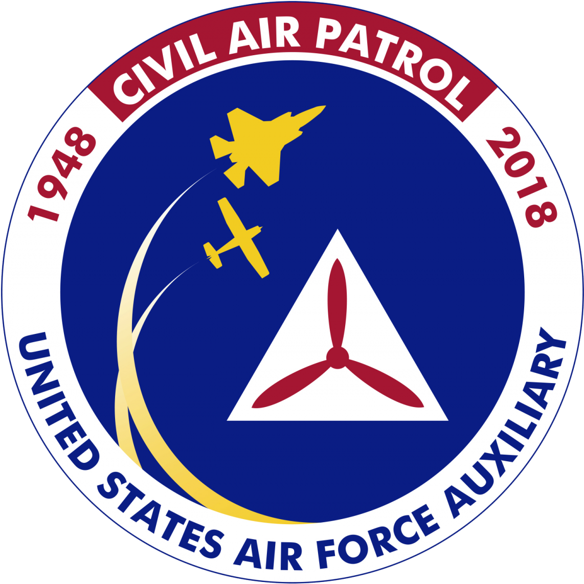 Civil Air Patrol 70th Anniversary (1920x1153), Png Download