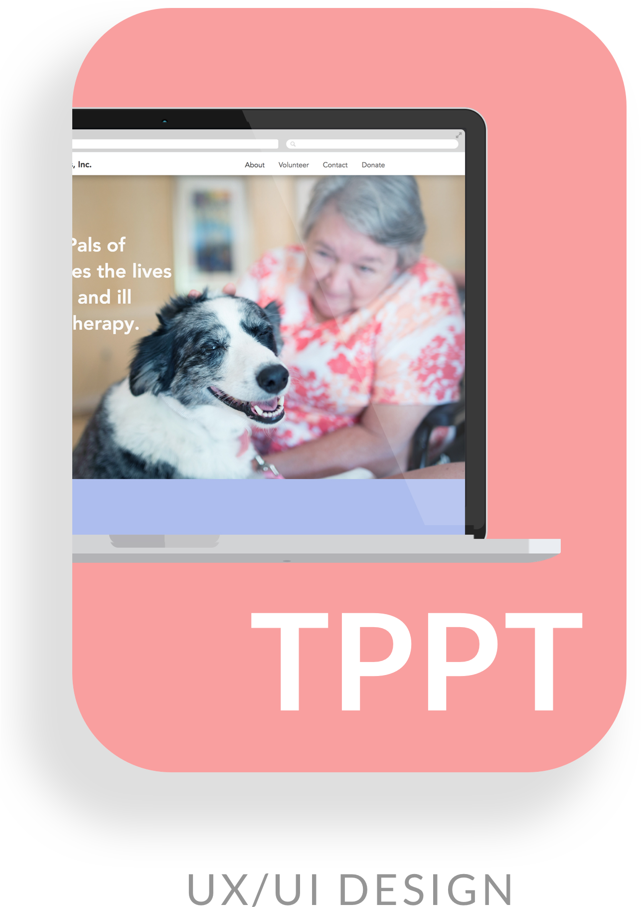 Therapy Pet Pals Ux/ui Design - Dog Licks (1406x2008), Png Download