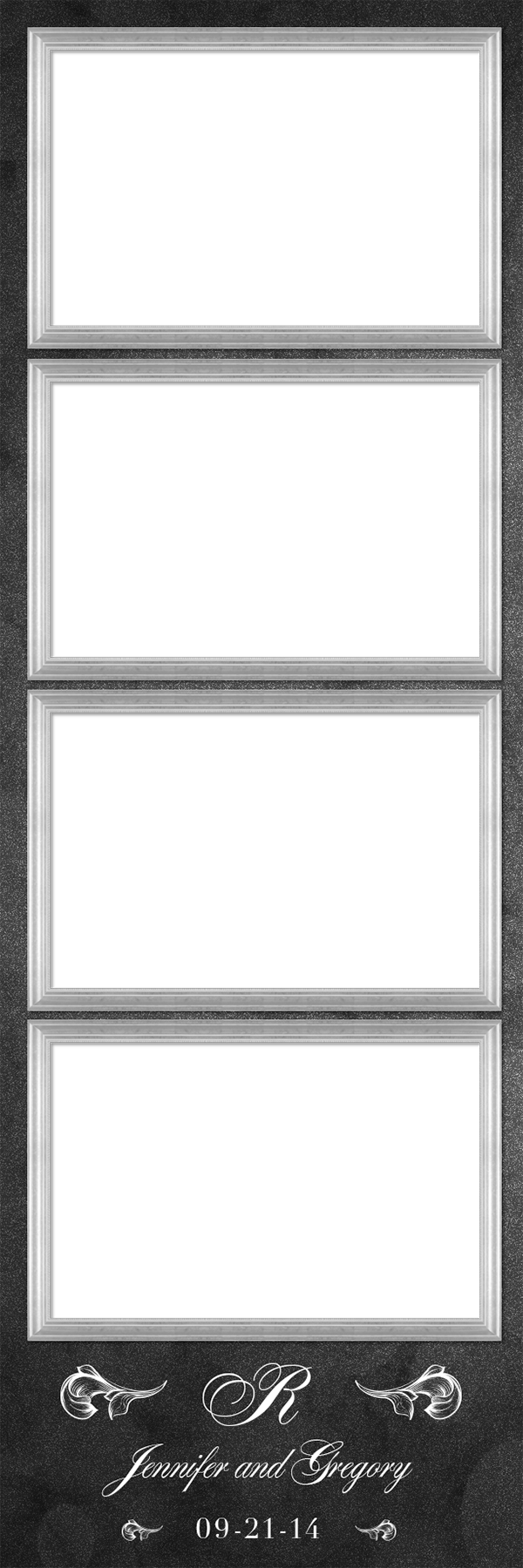 009b Framesliver 4up D1 - Mirror (600x1800), Png Download