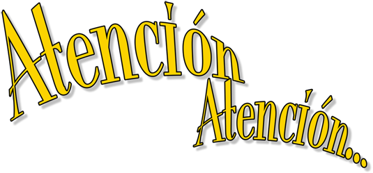 Atencion Atencion Png - Atencion Atencion (720x360), Png Download