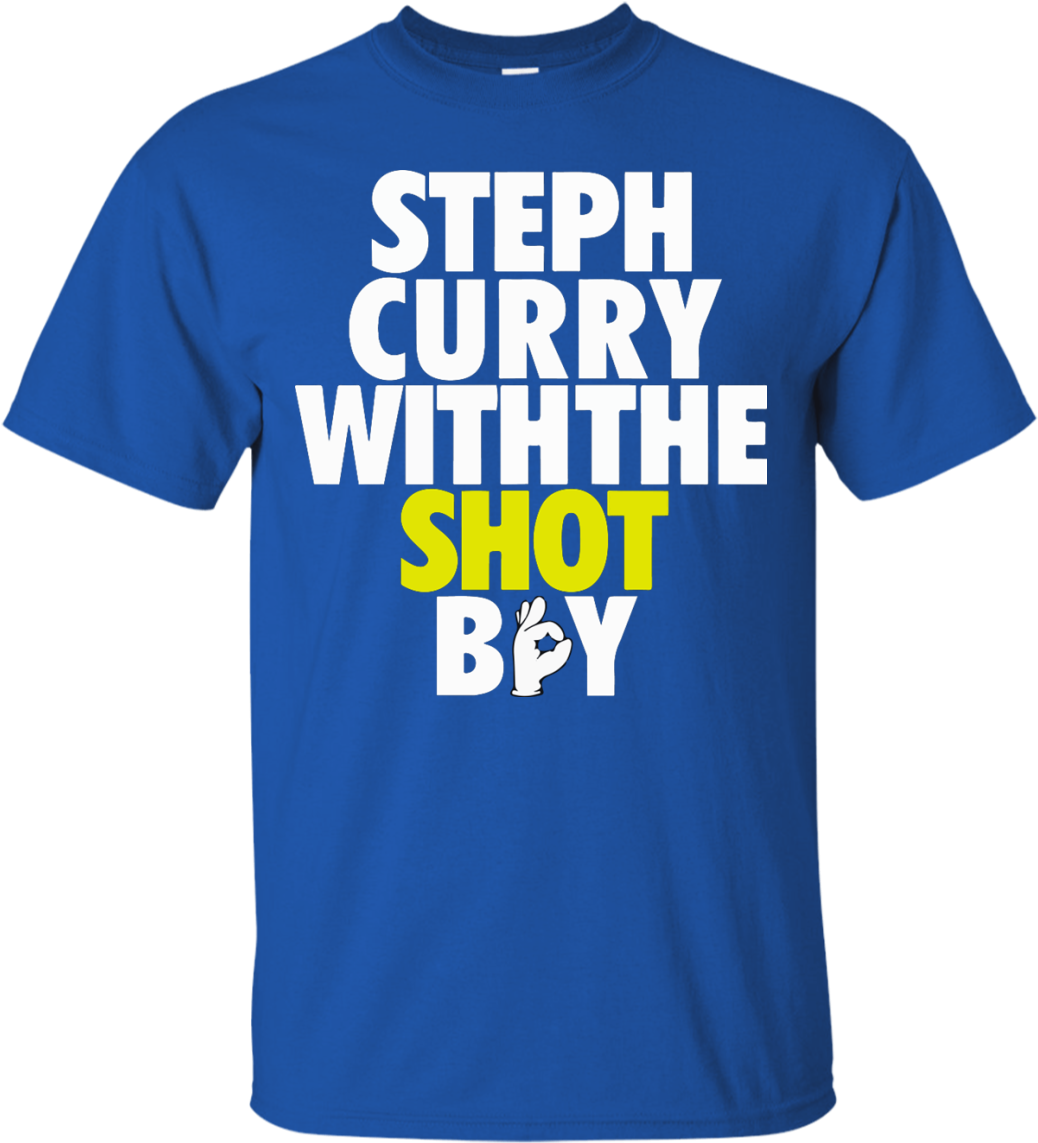 Steph Curry With The Shot Boy Shirt, Tank, Sweater - T Step In The Leadership (1155x1155), Png Download