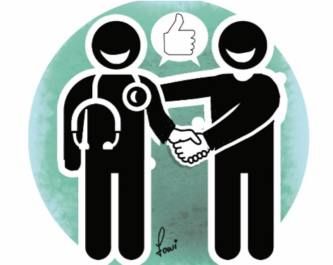 Atencion A La Salud (667x375), Png Download