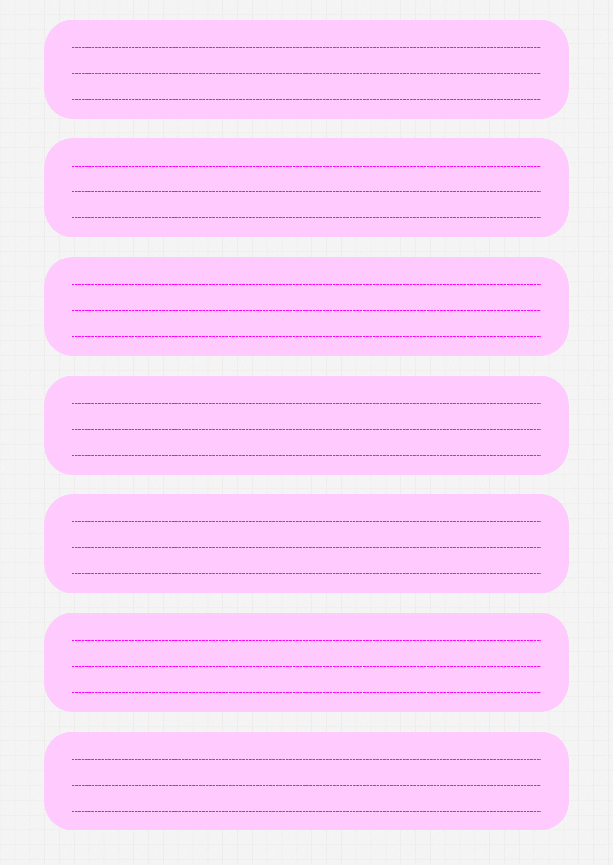 Click Here To Download 7 Plain Wide Pink A4 Book Labels - Parallel (1240x1750), Png Download