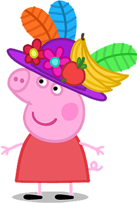 Peppa Pig Png Pack - Peppa Pig Mama Png (358x440), Png Download