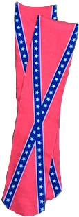 Confederate Flag Socks - Sock (361x361), Png Download