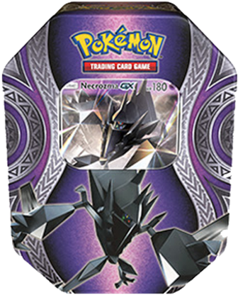 Sun & Moon Mysterious Powers Tin - Pokémon Tcg: Mysterious Powers Tin-necrozma (541x541), Png Download
