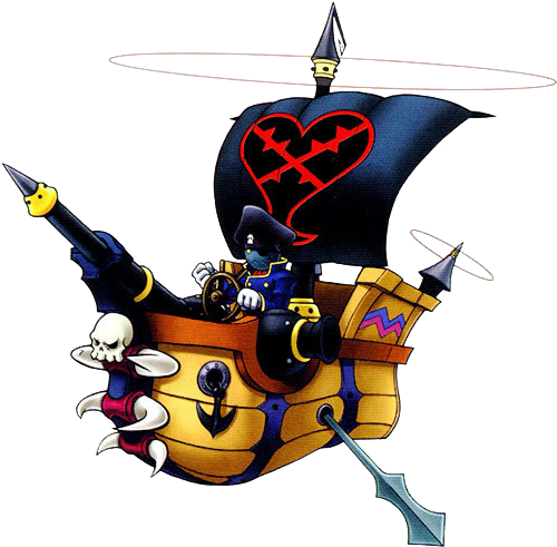 Battleship Kh - Kingdom Hearts (506x493), Png Download