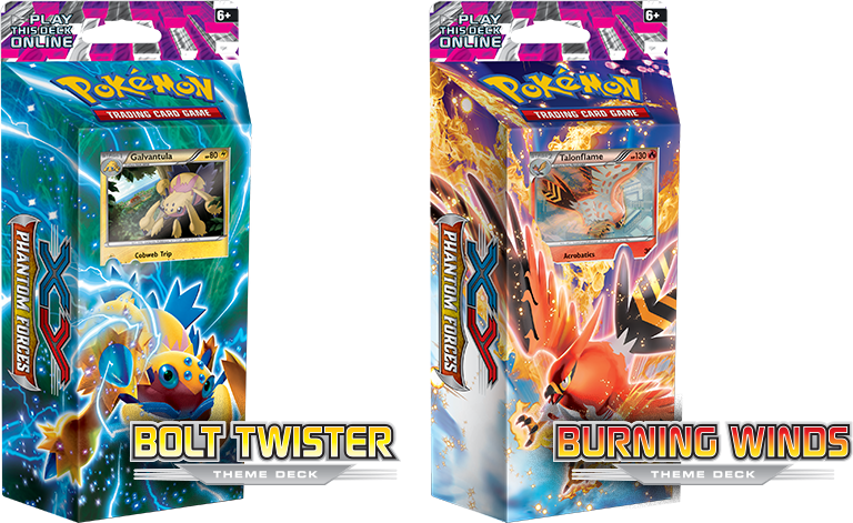 Phantomforcesdecks - Pokemon Trading Card Game Xy 4 Theme Deck (768x471), Png Download