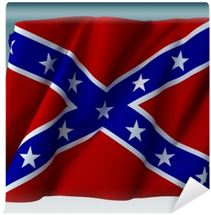 Confederate Flag Painting (400x400), Png Download
