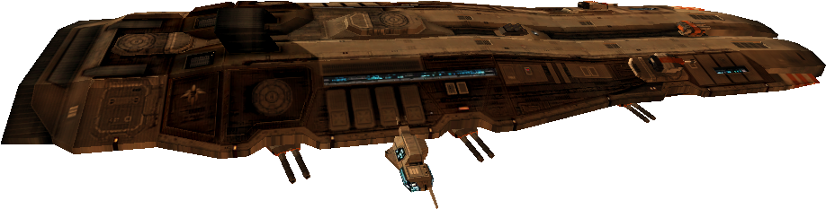 Hiigaran Battleship - Homeworld 2 (998x348), Png Download