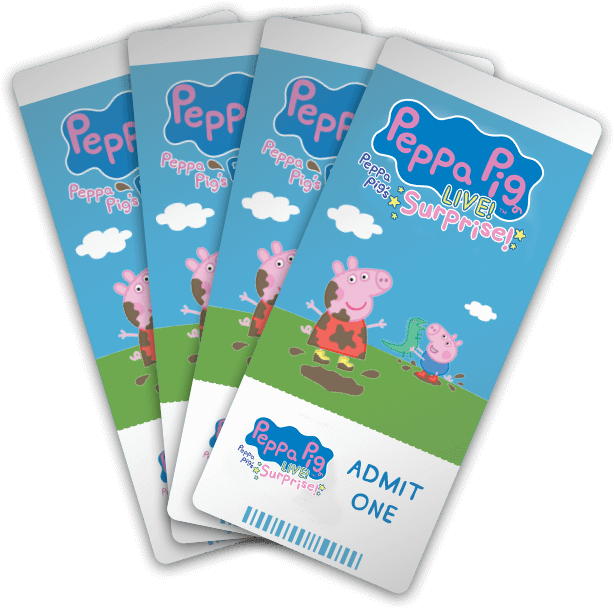 Peppa Pig Tickets - Peppa Pig (640x640), Png Download
