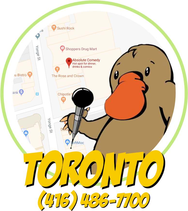 The Best Standup Comedy From Across North America - Absolute Comedy (835x875), Png Download