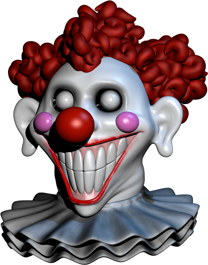 Clown Clipart Creepy Guy - Freddy Fazbear's Pizzeria Simulator (1200x1100), Png Download