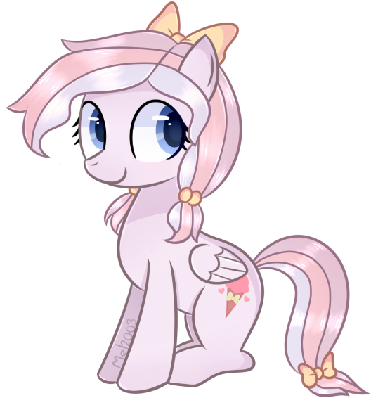Mel2003, Bow, Female, Hair Bow, Mare, Oc, Oc Only, - My Little Pony: Friendship Is Magic (623x600), Png Download