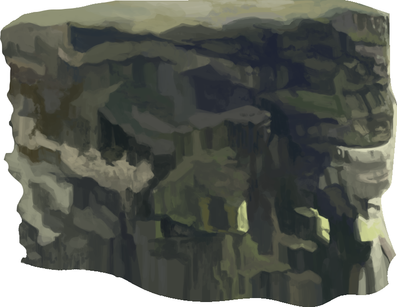 Fullscreen - Rock (801x620), Png Download