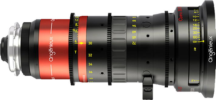 Optimo Anamorphic 30-72 A2s - Angenieux Anamorphic 30 72 (750x349), Png Download