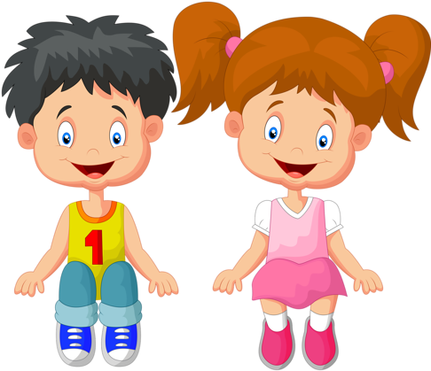 Niños Png - Kids Border Clipart (500x434), Png Download