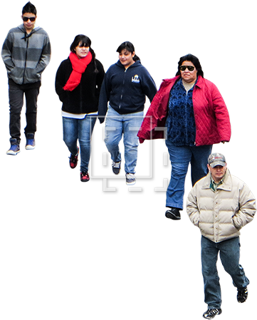 Parent Category - People In Winter Png (450x450), Png Download
