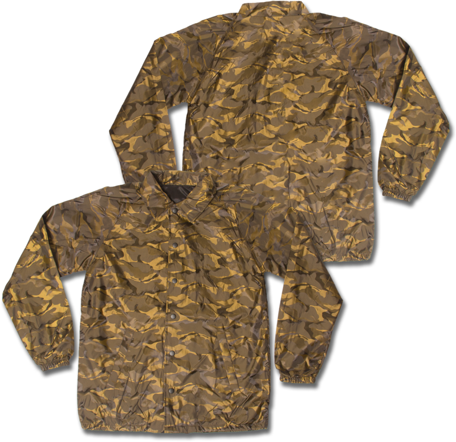 Custom Black Camo Coaches Jacket Custom Tan Camo Coaches - Jpeg (900x900), Png Download