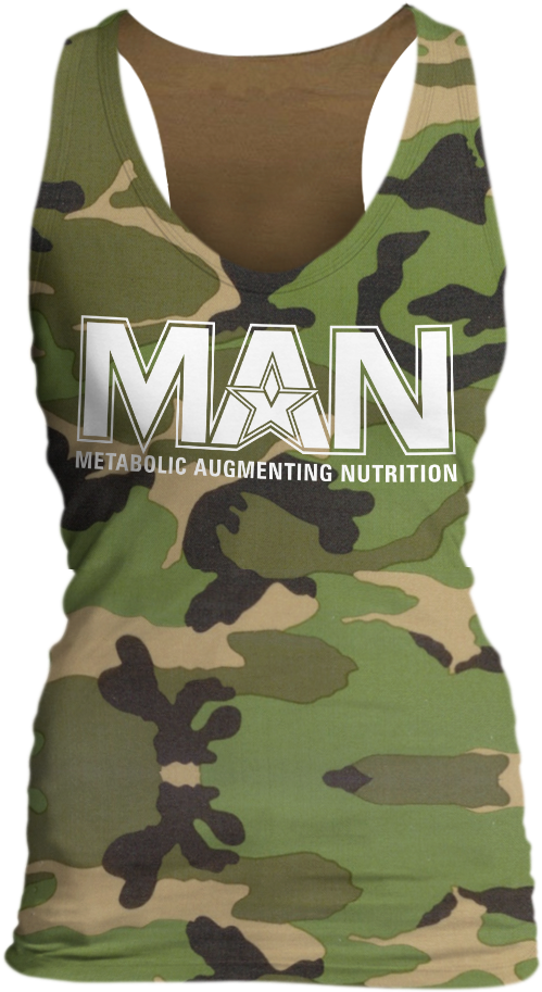 Man Womenscamotank Camo - Active Tank (1000x1000), Png Download