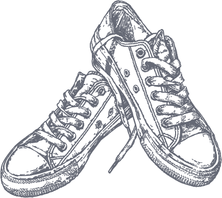 Empathy Building Shoes - Shoe (435x389), Png Download