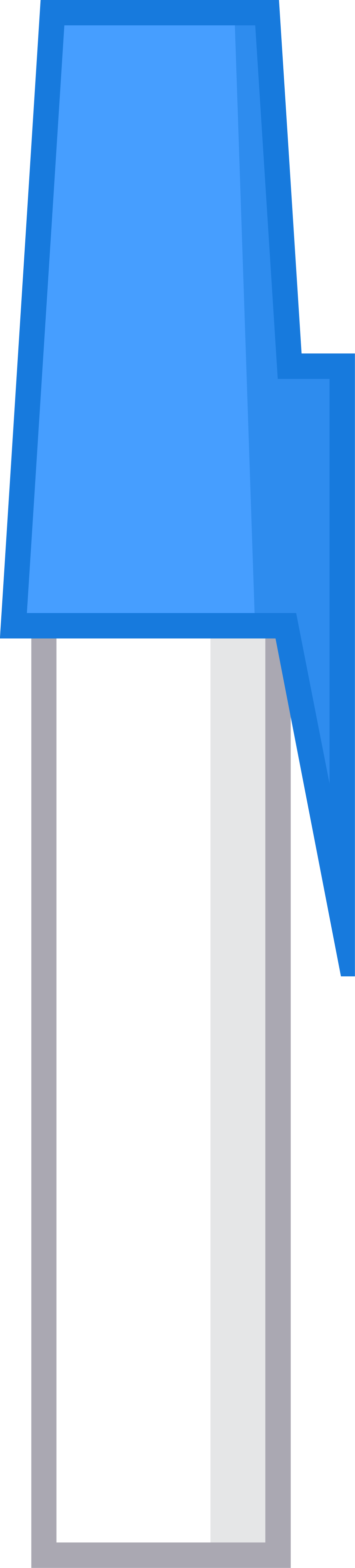 Pen Icon - Battle For Dream Island Pen Body (447x1971), Png Download