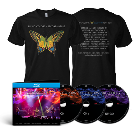 Flying Colors Seconf Flight Pack - Flying Colors - Second Flight: Live At The Z7 (3-cd) (450x450), Png Download