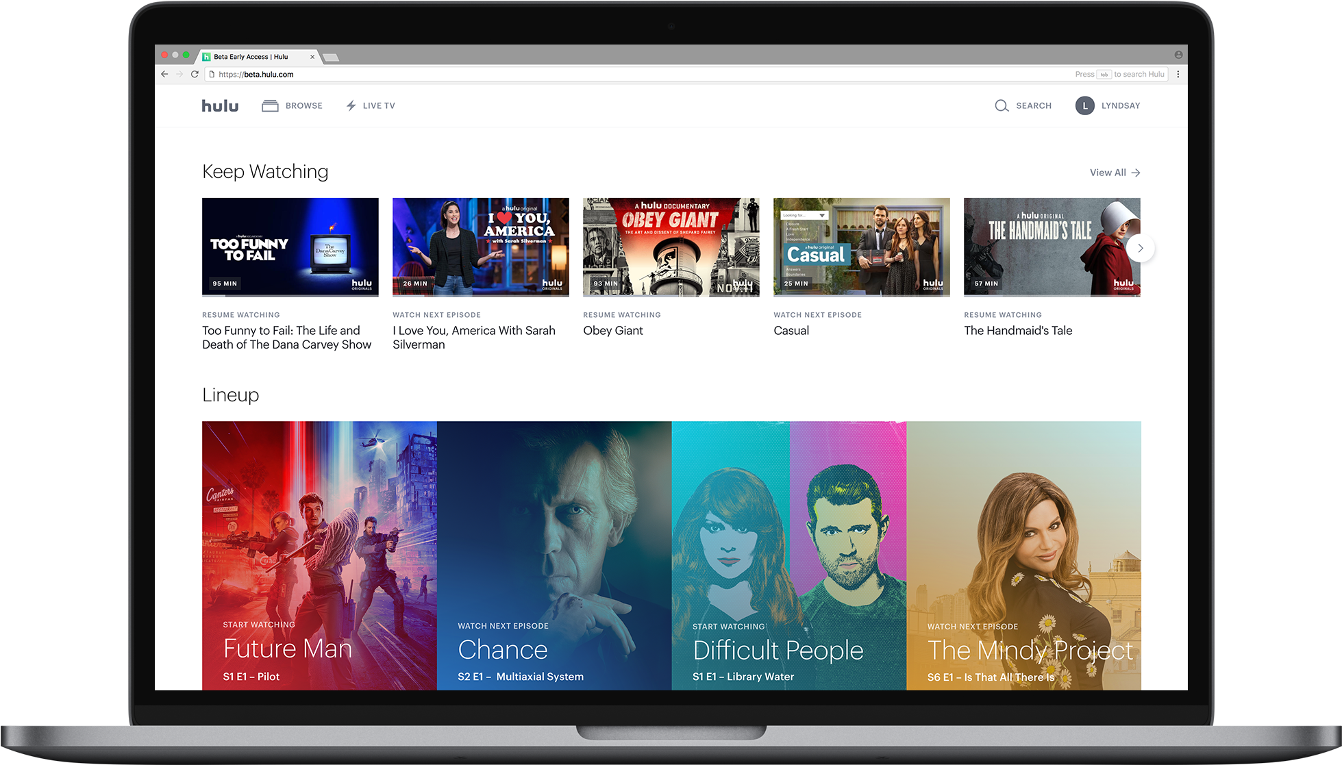 Hulu Live (1600x937), Png Download