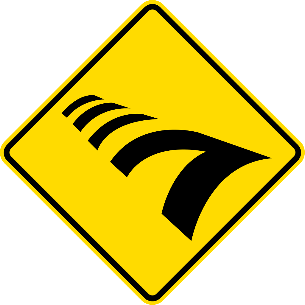 Speed Bump Icon - Bike And Pedestrian Sign (1024x1024), Png Download