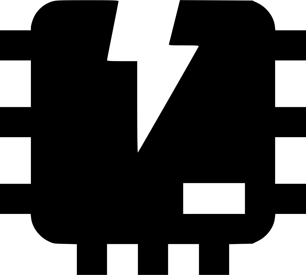 Computer Chip Broken Comments - Computer (980x882), Png Download