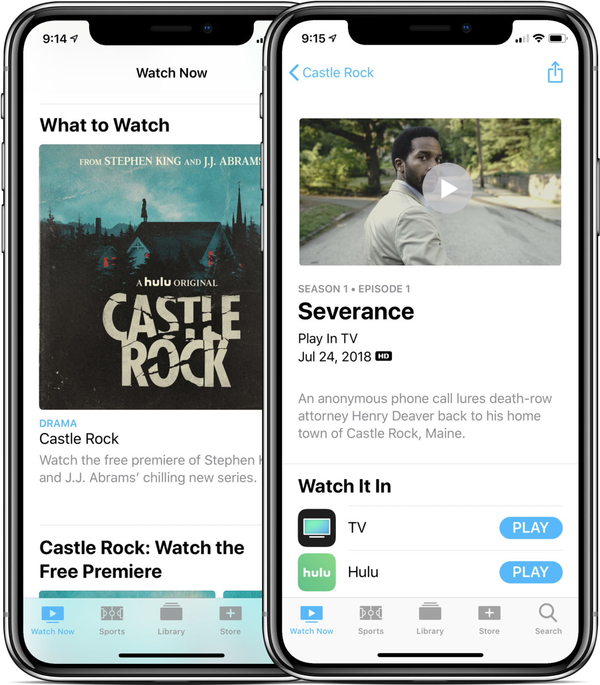 Castle Rock In The Apple Tv App - Castle Rock (1600x1395), Png Download