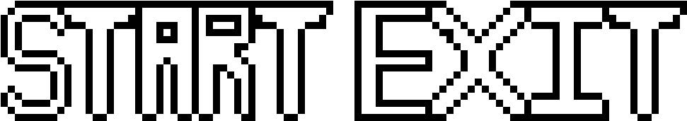 Start/exit - Line Art (1180x480), Png Download