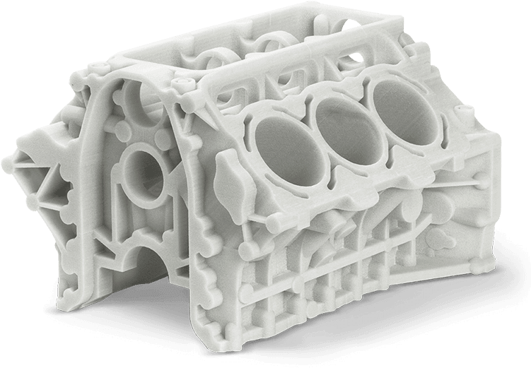 3d Printed Object - Sls 3d Printed Parts (750x623), Png Download