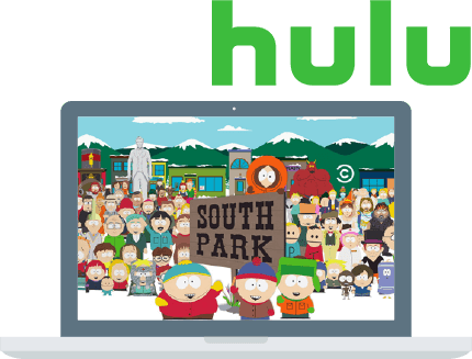 How To Access Hulu - South Park All The Characters (430x327), Png Download