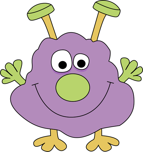 Free Cute Monster Clip Art Monster Blob Clip Art Image - Cute Monsters Clip Arts (470x500), Png Download